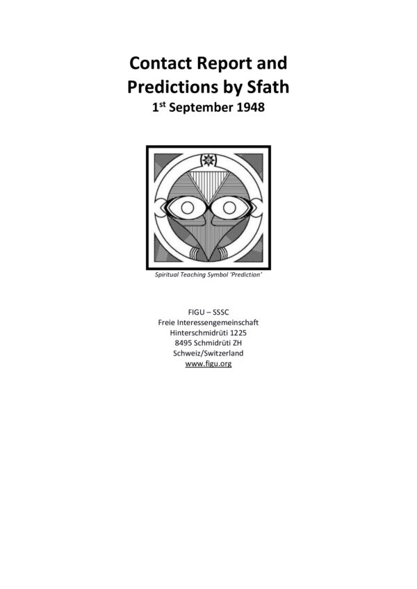 Contact Report and Predictions by Sfath