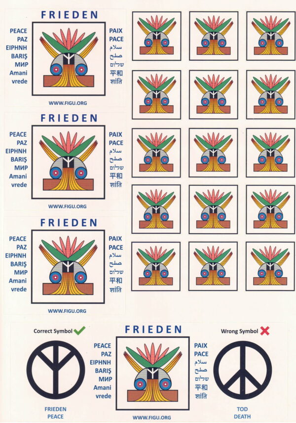 Peace Symbol Sticker