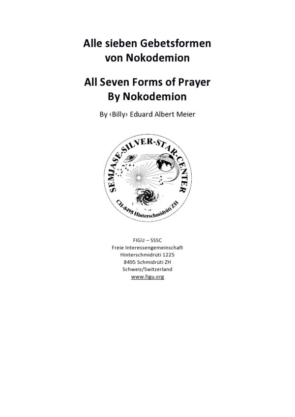 All Seven Forms of Prayer by Nokodemion