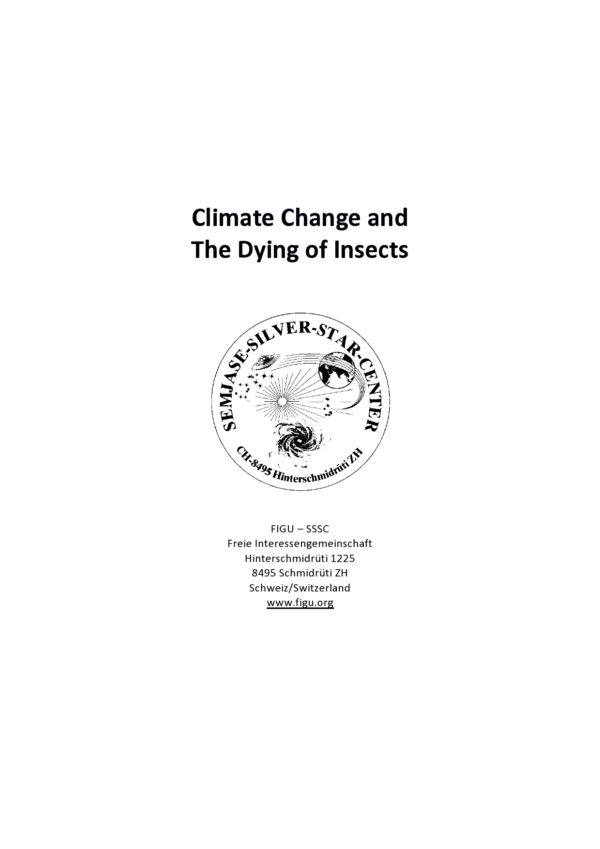 Climate Change and the Dying of Insects